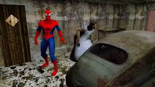 Granny vs Grandpa vs Spider man vs Zombies vs Fat granny vs Halloween funny horror animation screenshot 4