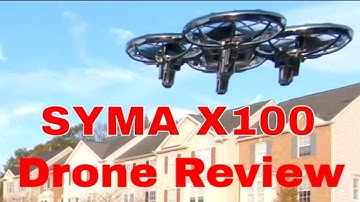 Syma X100 Drone  "Obstacle Avoidance!"  TEST & REVIEW 💯