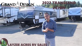 2022 Grand Design Transcend 247BH - Layzee Acres RV Sales