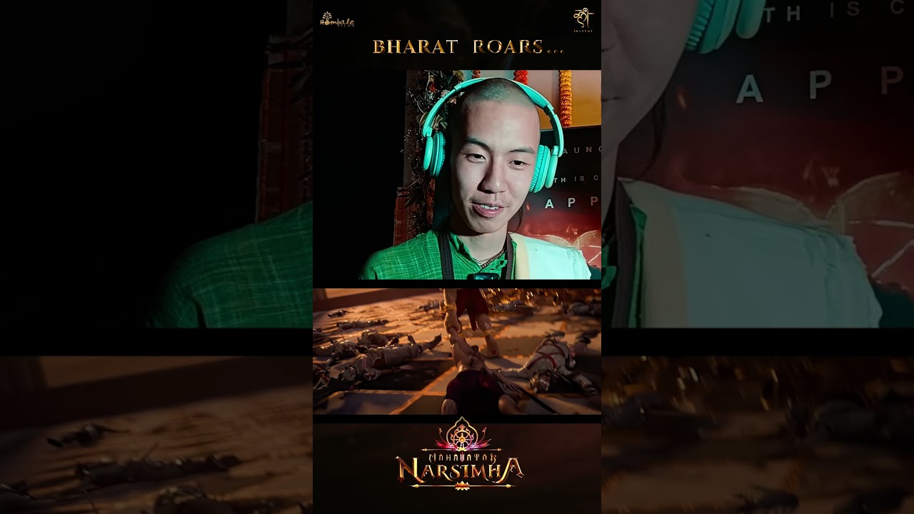 When the roar of Mahavatar Narsimha hits your soul...