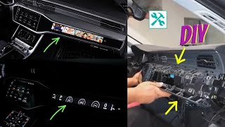 Audi | How To PASSENGER multifunction LCD screen INSTALL?