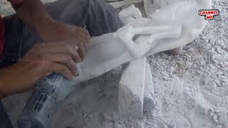 Stone carving ¦ Making Lord Balarama Murti In White Marble ¦ God balaram Statue ¦ Krishna Balram Stone carving ¦ Making Lord Balarama Murti In White Marble ¦ God balaram Statue ¦ Krishna Balram