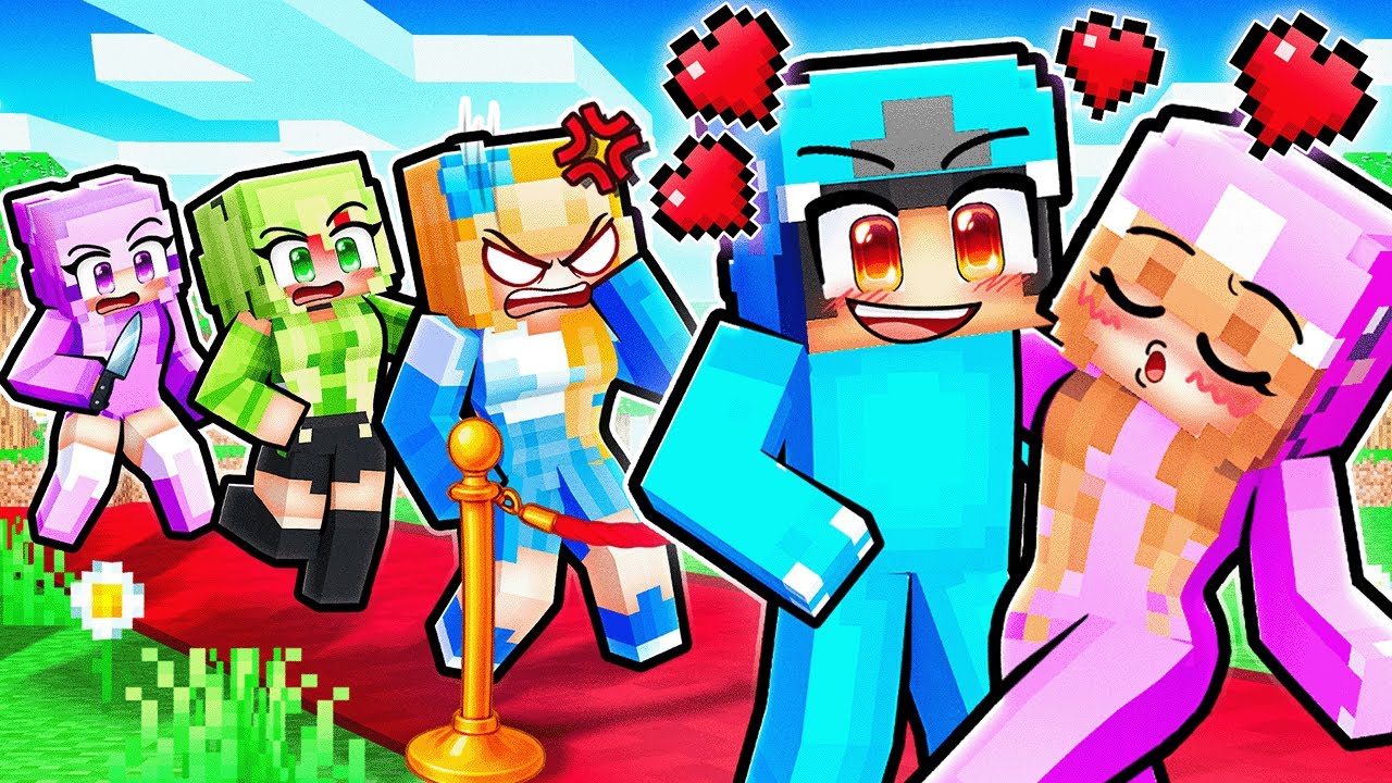 HUG OR PASS Lily in Minecraft!