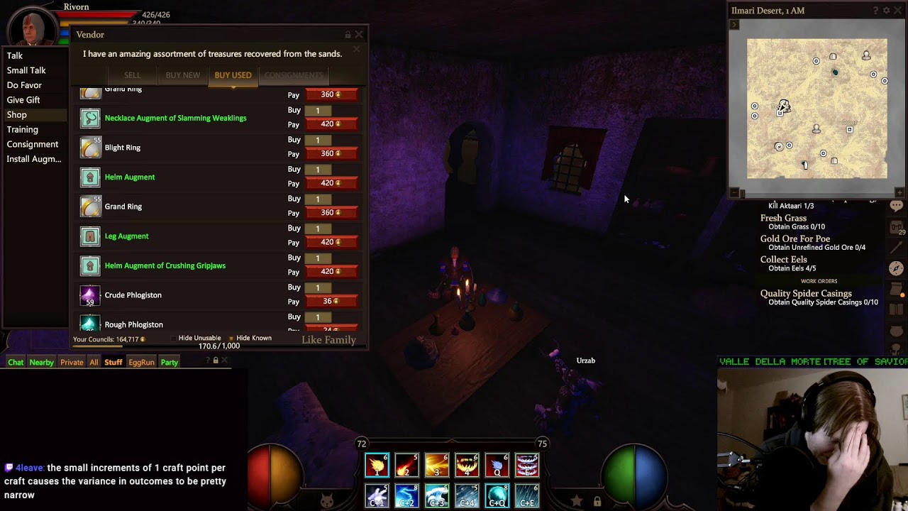 Just grinding - Project: Gorgon