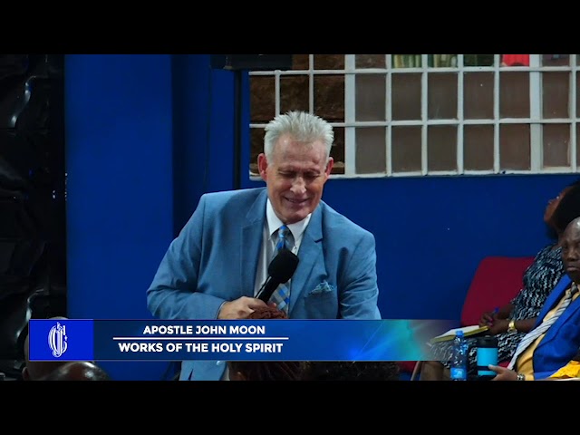 13TH AUG. 2025 HOLY GHOST CONF. PART 2 DAY 3 SESS 4 WORKS OF THE HOLY SPIRIT APOSTLE JOHN MOON.