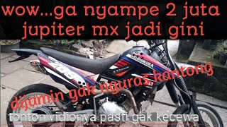 Download Lagu REVIEW BUDGET JUPITER MX JADI SUPERMOTO, TETAP KEREN MP3