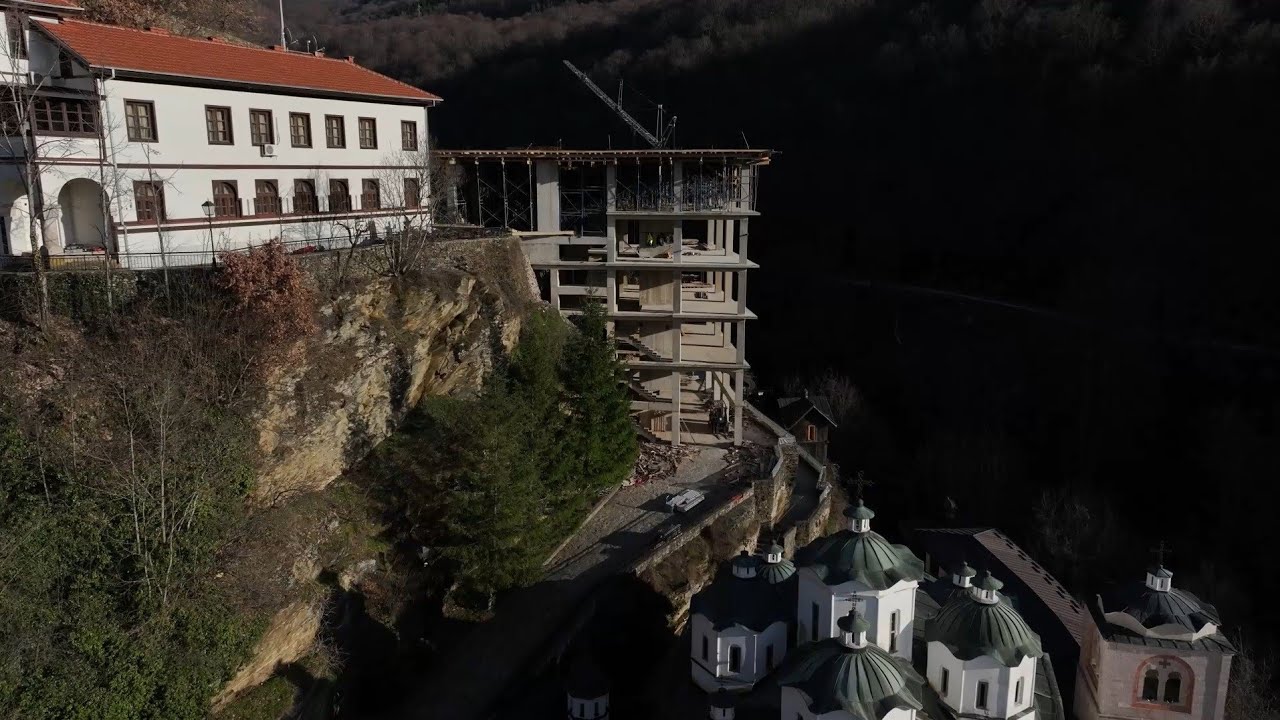 Манастир „Свети Јоаким Осоговски“ - меѓу тишината на двете цркви и звукот на градежните машини