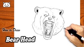 How to Draw Bear Head