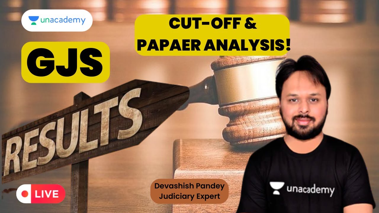 LIVE Gujarat Judicial Service Results OUT!! CUT-OFF and PAPER ANALYSIS