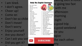 Daily uses ll spoken English ll English Speaking tips learnenglish