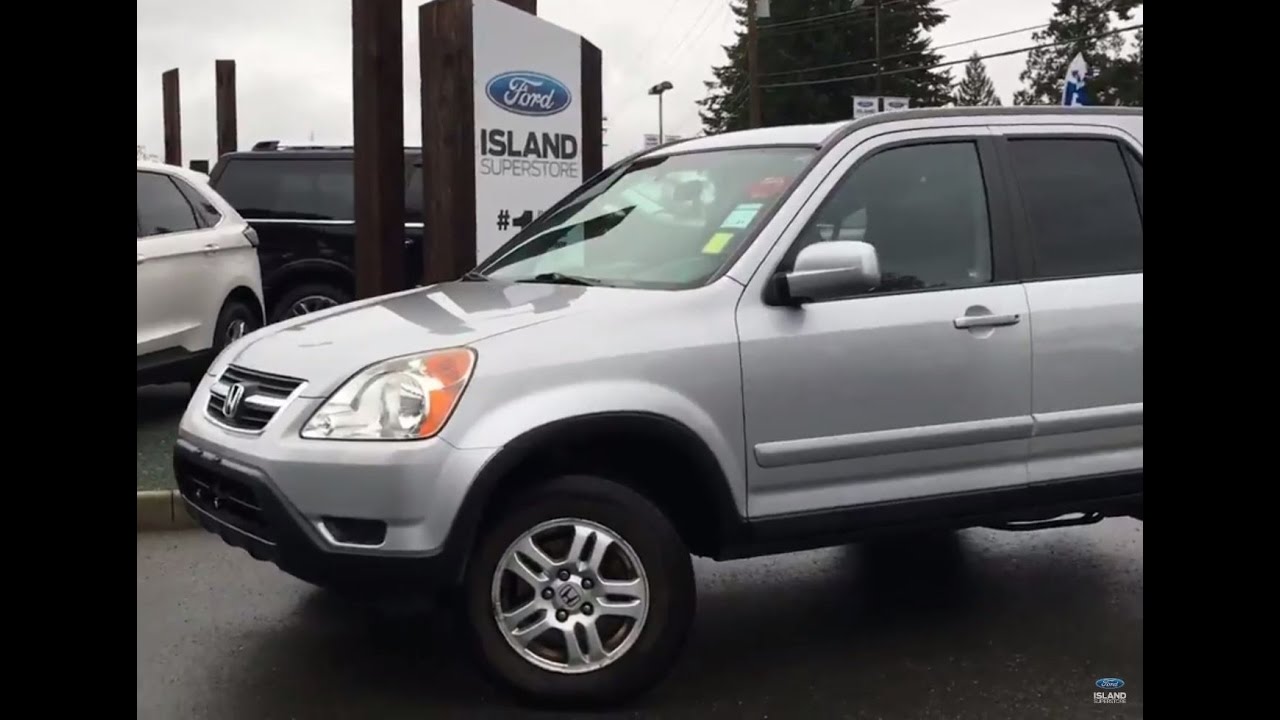 2004 Honda Cr V Ex L Sunroof Review Island Ford