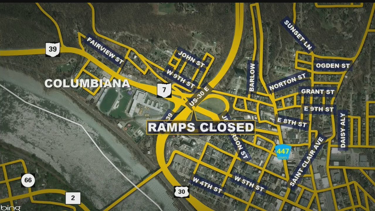 Two Route 30 ramps closed today for repairs