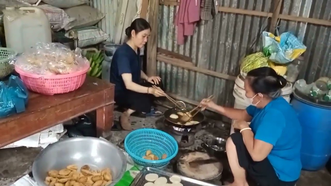 Tro bánh tiêu từ thiện 