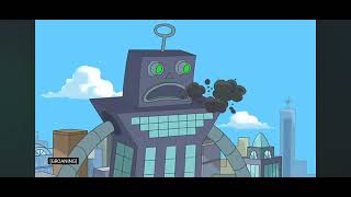 Phineas And Ferb Giant Robot Sneeze🤖🤧