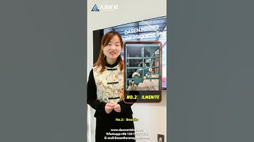 How a Three Roller Magnetic Separator Sorts 6 Different Minerals! #dasenmining #machine