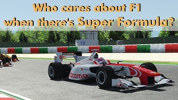 Japanese Super Formula, a different open wheeler (rFactor 2 mod review and free download)