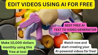 BEST AI Video Generator: FREE AI Video Generator | AI Text To Video | How To Edit Videos With AI screenshot 5