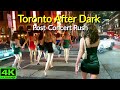 【4K】Toronto Friday Nightlife Walk | The Weeknd Concert &amp; King Street West After Dark (August 2025)