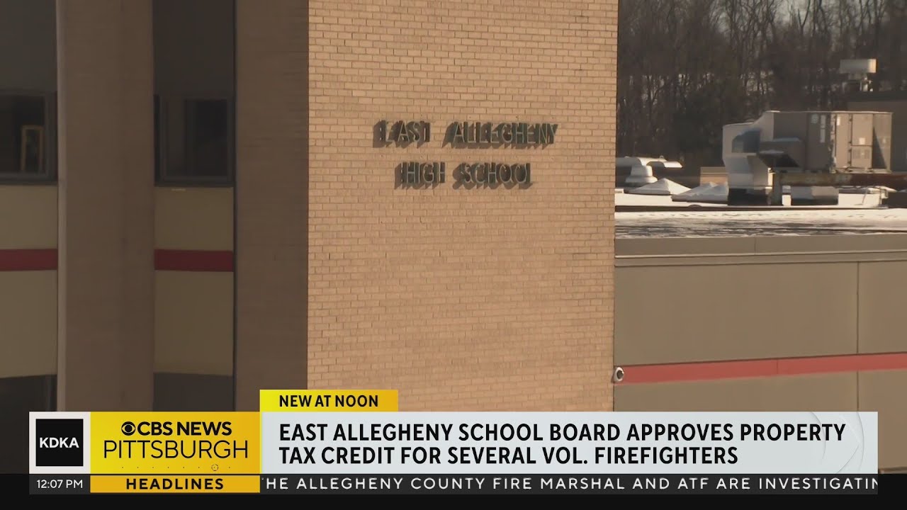 East Allegheny School Board approves tax credit plan YouTube