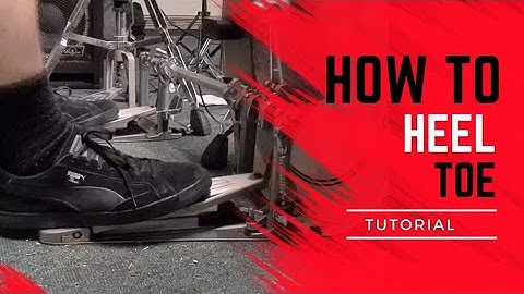 Heel Toe / Double Strokes Tutorial