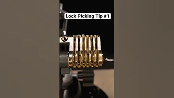 Lock Picking Tips Part 1 Lockpicking Hobby Security Military 