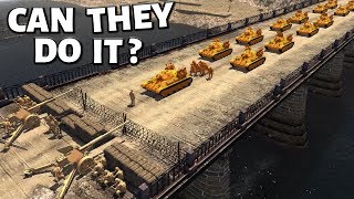 Can the Orange ARMY cross the BRIDGE ? RIVER D-DAY - Army Men ATTACK ! AMOW