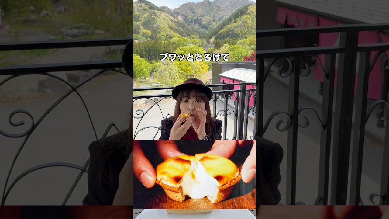 【みなかみ焼きたてチーズタルト】特製チーズムースのタルトや季節限定タルトが美味しい！谷川岳からイメージしたオリジナルキャラクターが最高🩷#ジャック・ザ・タルトファンタジー