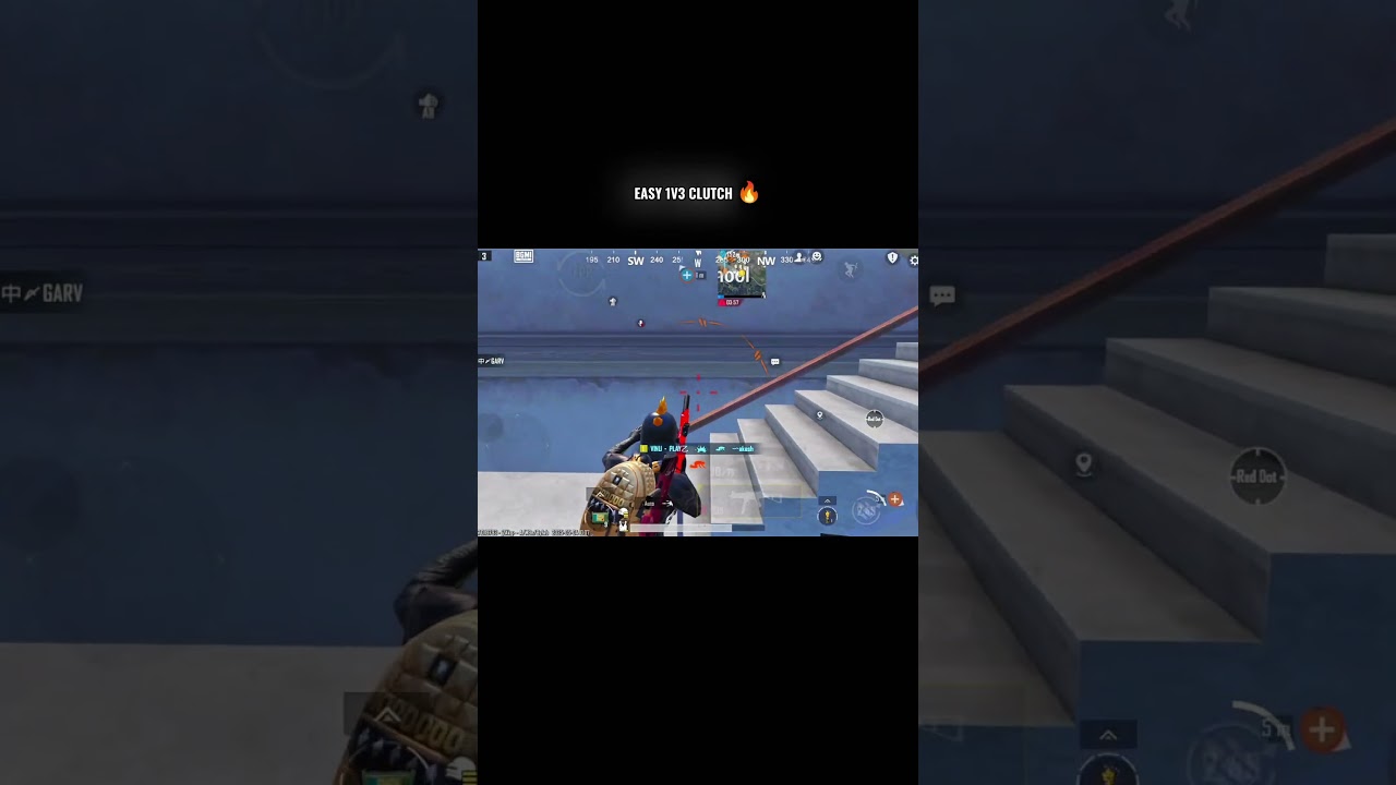 BGMI EASY 1V3 CLUTCH 🚀| WAIT FOR END 🔥| 