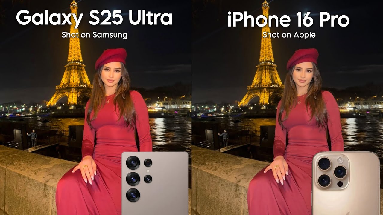 Samsung Galaxy S25 Ultra vs iPhone 16 Pro Camera Test Comparison - YouTube