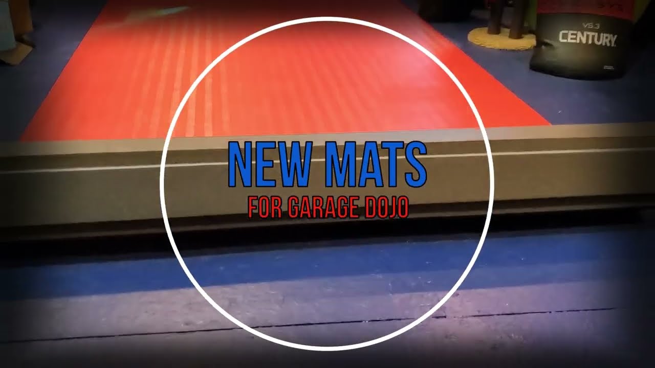 New Mats for the Home Gym! Giant Yoga Mat.