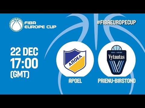 Live Stream: ΑΠΟΕΛ 69-75 Prienu-Birstono  #FEC