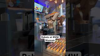 Robots serving at BMW Museum #bmw #robots #ai