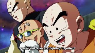 Dragon Ball Super - Goku, Frieza and Android 17 VS Jiren