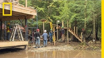 Rope Bridges and Lofts! | Building Wild