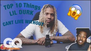 10 Things Lil Durk Can’t Live Without GQ (Reaction Video)