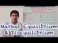 Y1/IB 5) Market Equilibrium & Disequilibrium