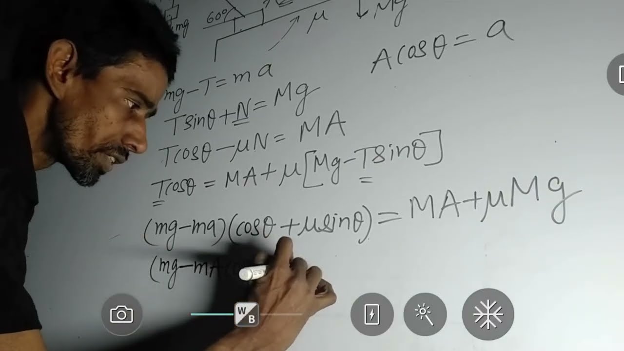 Mechanics-Block Pulley question
