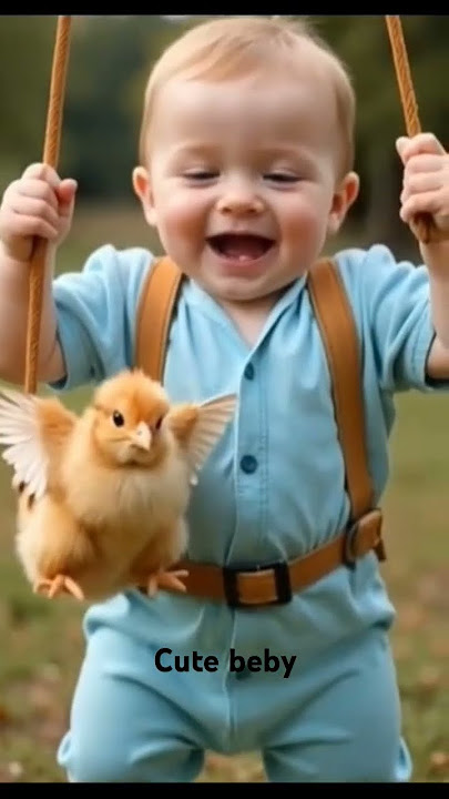 It's funny beby.  #bebycute #bebyboy #beby #chiken