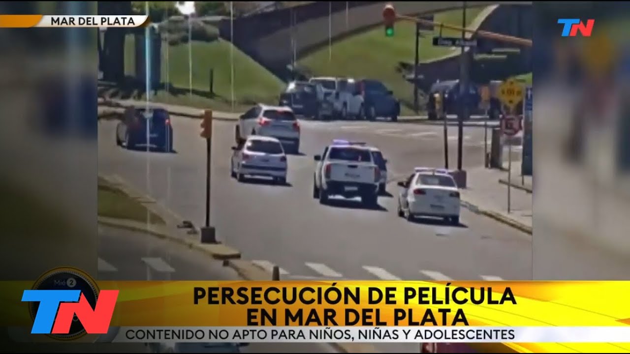 MAR DEL PLATA: Persecución de película en el centro de la Feliz