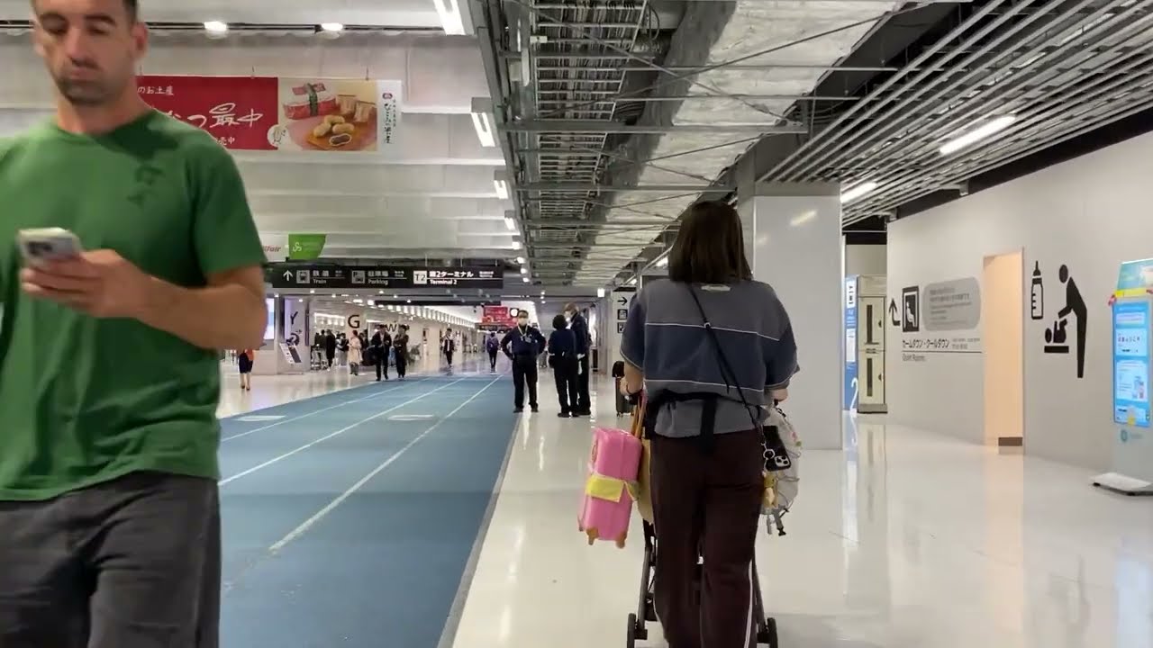 Narita International Airport walk from Terminal 3→2 成田国際空港