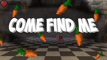 Minecraft Come Find Me "WHERE IS THIS BUTTON" |Custom Adventure Map|