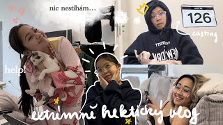 EXTRÉMNĚ HEKTICKÝ VLOG - nestíhám školu, první casting, brunch, Milo se zase pochcal...| Tran Kim Ly