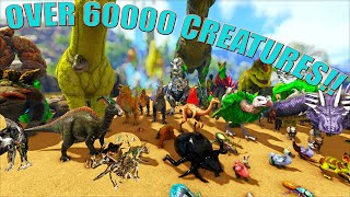 THE MOST Creatures EVER in a single mod!!! | Ark Mod Spotlight Ark Omega