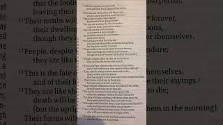 Day 114, psalm 43 44 45 49 84 85 87