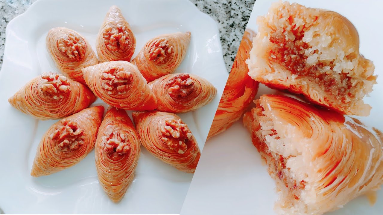 شعيبيات مورقين بدون آلة التوريق غير باليد تكفي و توفي😉 مقرمشين و معسلين🍯 😍