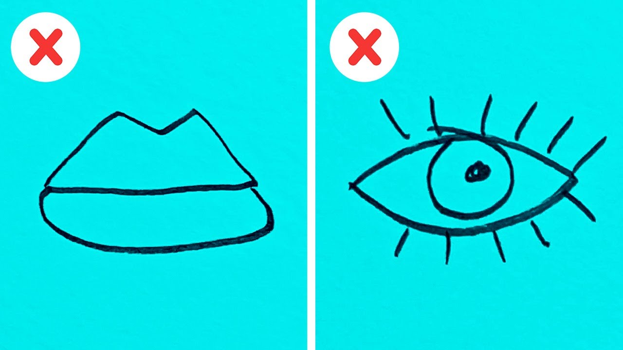 Easy Drawing Tricks Anyone Can Repeat