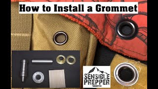How to Install a Grommet