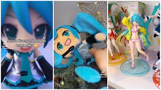 Hatsune Miku figures TikTok compilation part 27