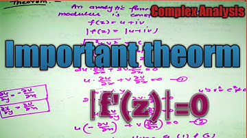 An analytic function with constant modules is constant.(complex Analysis)