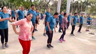 Yoga for Beginners | YogaAerobics by manubhai dhola | Weight Loss Yoga | Easy Yoga for All Age Group